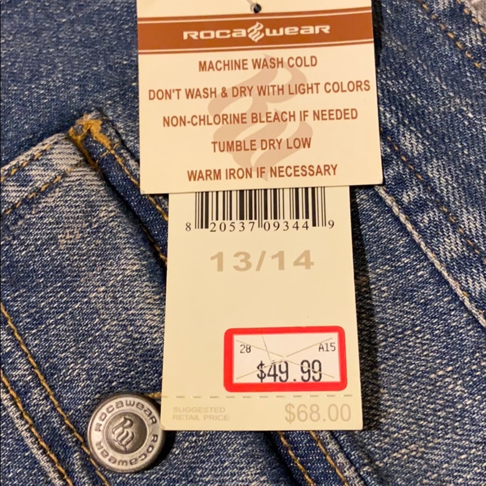 Blue Roca Wear Jeans - Picture 4 of 5